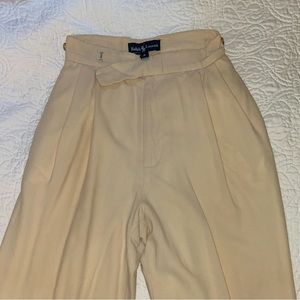 Ralph Lauren Cream Trousers